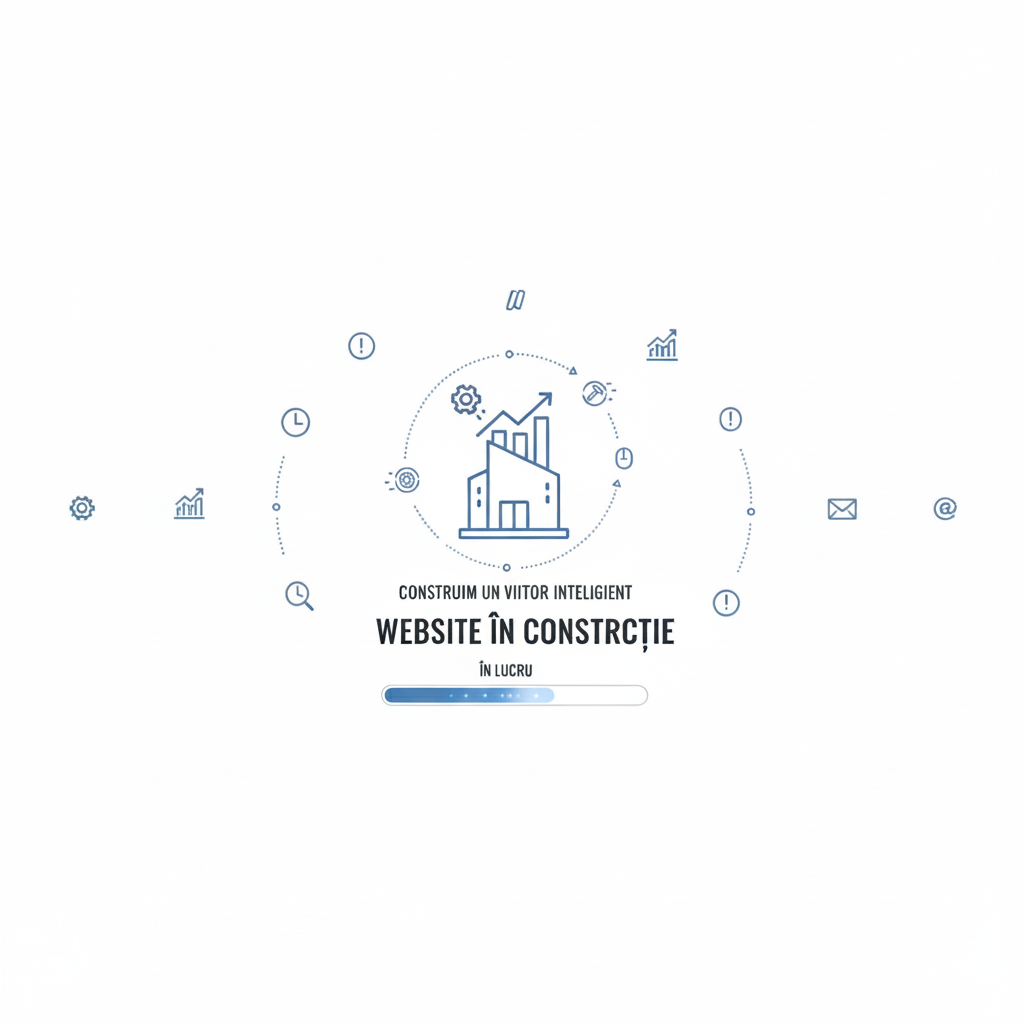 Website în construcție
